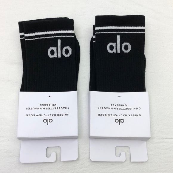 🎆HOT🎆 ALO Yoga Socks 2 Pairs - Picture 1 of 4